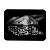 Husky, wenn Sie nicht glauben, dass sie Soule Hund Magnet (Horizontal)