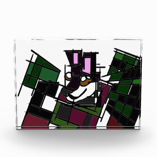 Husky Winter Fotoblock (Vorderseite)