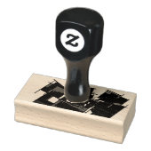 Husky Winter Gummistempel (Stempel)