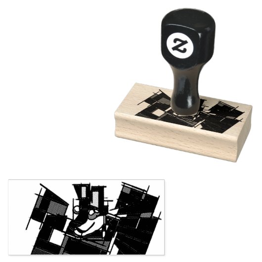 Husky Winter Gummistempel (Stempel)