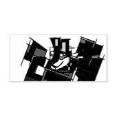 Husky Winter Gummistempel (Prägung)