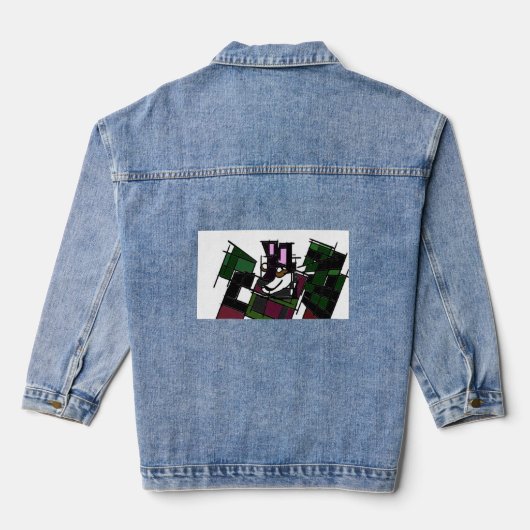 Husky Winter Jeansjacke (Rückseite)