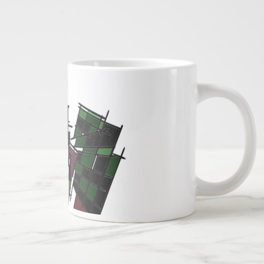 Husky Winter Jumbo-Tasse (Rechts)