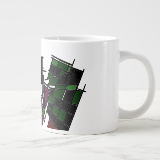 Husky Winter Jumbo-Tasse (Rechts)