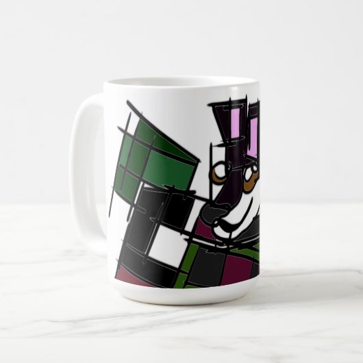 Husky Winter Kaffeetasse (Vorderseite Links)