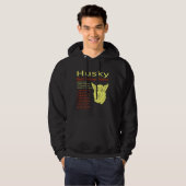 Husky wird jeden Menschen ausbilden Hoodie (Vorne ganz)