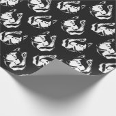 Husky Wrapping Paper Christmas Husky Geschenkpapie Geschenkpapier (Ecke)