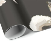 Husky Wrapping Paper Geschenkpapier (Rolleneckpunkt)