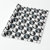 Husky Wrapping Paper Husky Puppy Doppy Paper Geschenkpapier (Ungerollt)