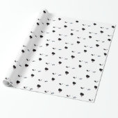 Husky Wrapping Paper Husky Sled Dog Paper Geschenkpapier (Ungerollt)