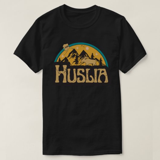 Huslia, Alaska T-Shirt (Design vorne)