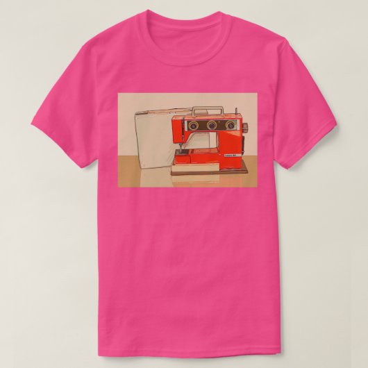 Husqvarna Viking 3600 1970er T-Shirt (Design vorne)