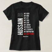 Hussain ist mein... - Muharram - Imaan Designs Pre T-Shirt (Design vorne)