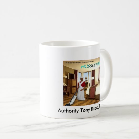 HUSSEIN "08 - besonders angefertigt - besonders Kaffeetasse (VorderseiteRechts)