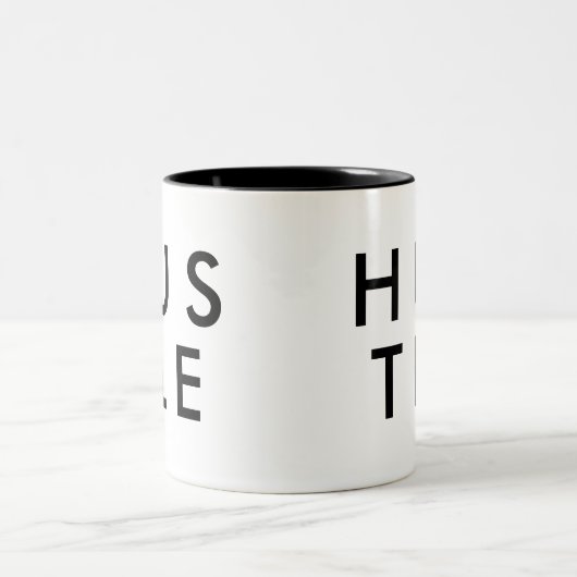 Hustel | Funny Spaß Joke Slogan Tasse (Mittel)