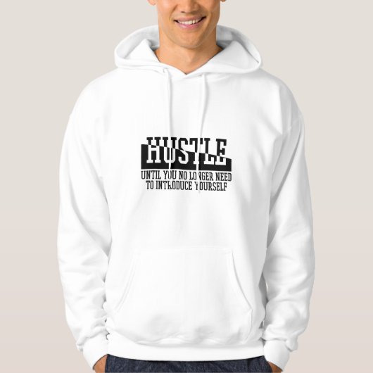 Hustel Hoodie (Vorderseite)