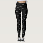 Hustel Leggings<br><div class="desc">Lassen Sie sich von einem trendigen Leggings mit originellem Design verzaubern! Hustle, ein einfaches und dennoch bedeutendes Wort für dieses typografische Design.</div>