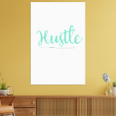 Hustel Leinwanddruck (Insitu (Wohnzimmer))