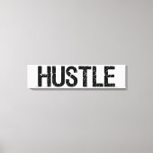 Hustel Leinwanddruck (Vorderseite)