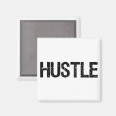 Hustel Magnet (Vorderseite/Rückseite)