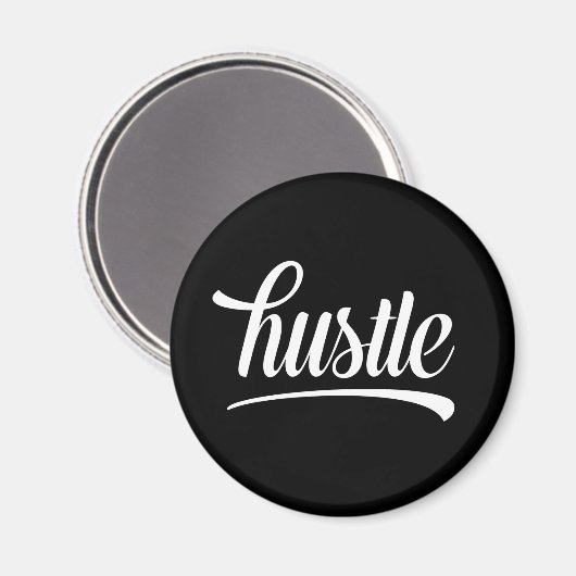 Hustel Magnet (Vorderseite/Rückseite)