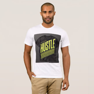 Hustel - Minimalistischer Motivierend T - Shirt