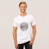 Hustel Tri-Blend Shirt (Vorderseite voll)