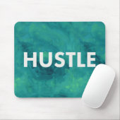 Hustel Watercolor Moderne Typografie Mousepad (Mit Mouse)