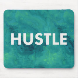 Hustel Watercolor Moderne Typografie Mousepad