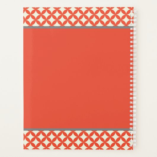 Hustelarbeit Ihr Plan Chic Moderne Planer (Rückseite)