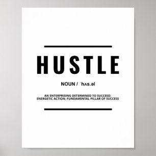 Husteldefinition   Motivierend Angebot Poster