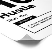 Husteldefinition | Motivierend Poster (Ecke)