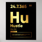 Husteldefinition | Motivierend Poster (Vorne)