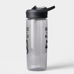 Husteln für diesen Muskel - Motivierend Fitness Trinkflasche