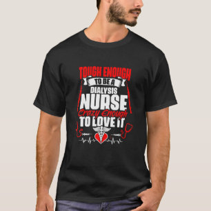 Husten als Dialysekrankheit - medizinisches Nieren T-Shirt