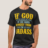 Husten Männer Frauen werden bald gut Badass T Shir T-Shirt (Vorderseite)