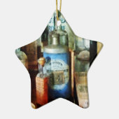Husten und Zahnpulver Keramikornament (Links)