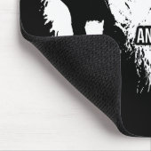 Hustle and Success - Work Hard - Lion Motivierend Mousepad (Ecke)