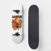 Hustle Bart Skateboard (Vorderseite)