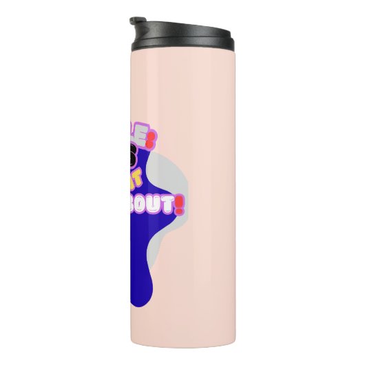 Hustle: darum geht es hier! thermosbecher (Nach rechts gedreht)