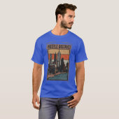 Hustle District Geschenk T-Shirt (Vorne ganz)