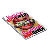 Hustle Earned Notizblock (Rechte Seite)