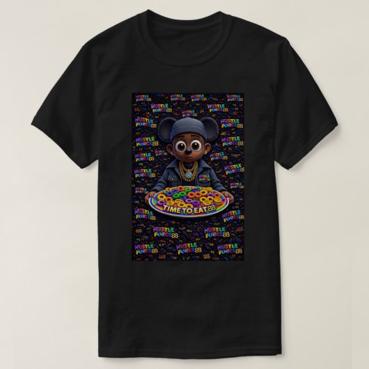 Hustle Force 88  Cereal T Shirt (Design vorne)