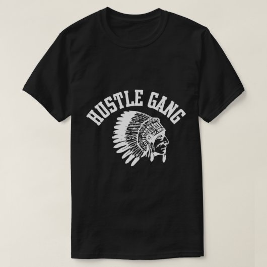 Hustle Gang T - Shirt (Design vorne)