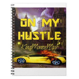 HUSTLE HARD LOGO SPIRAL NOTIZBUCH NOTIZBLOCK