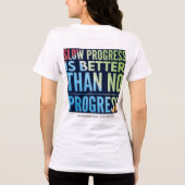 Hustle Hard" T-Shir Tri-Blend Shirt (Rückseite)