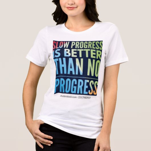Hustle Hard" T-Shir Tri-Blend Shirt (Vorderseite)