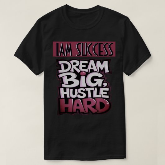HUSTLE HARD T-Shirt (Design vorne)