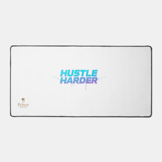 Hustle Harder - Motivierend Mouse Pad Modern Schreibtischunterlage