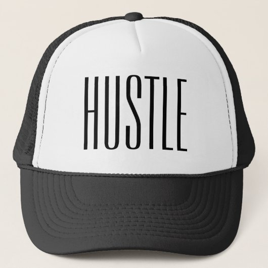Hustle Hat Truckerkappe (Vorderseite)